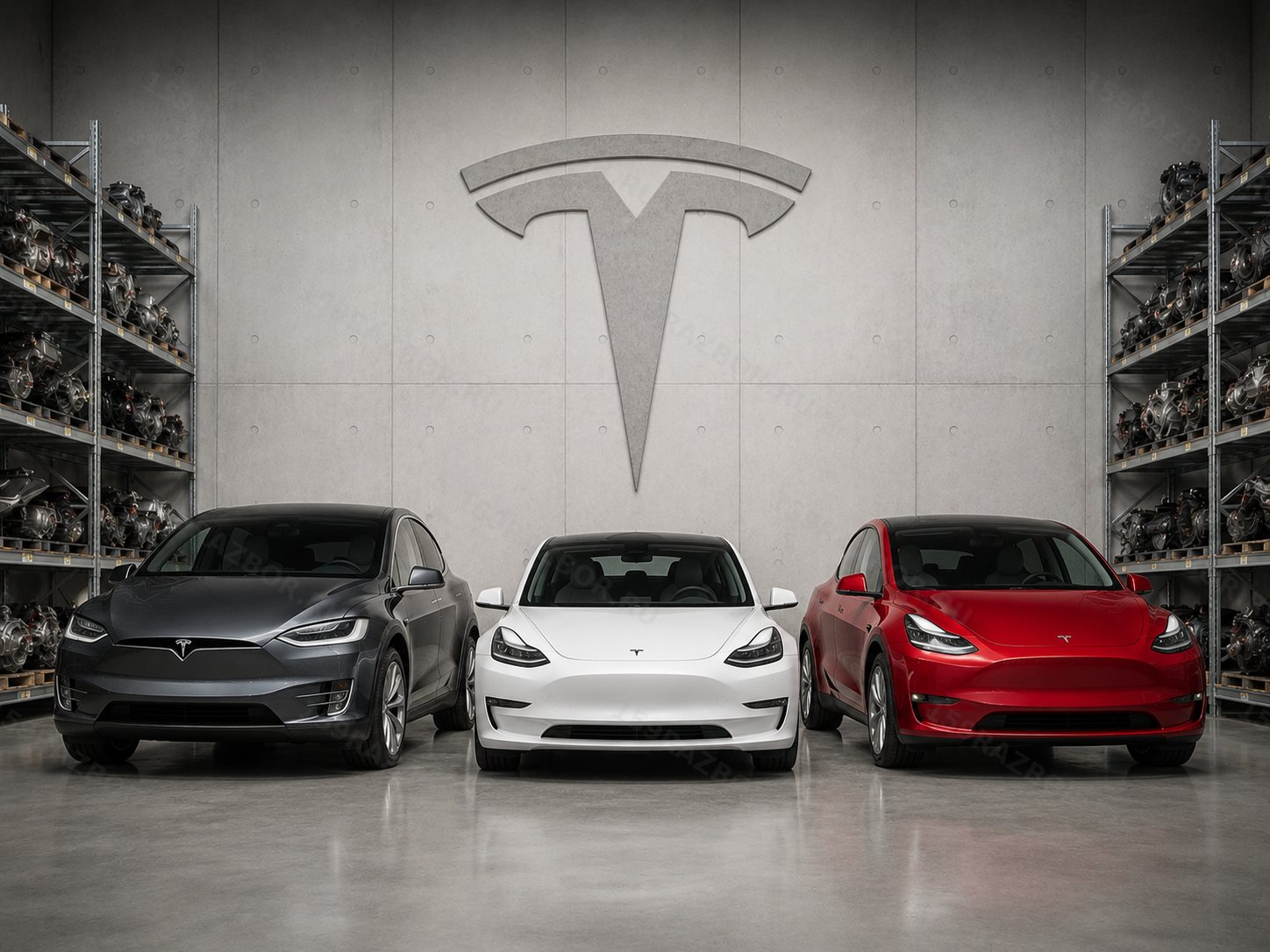 Б/У запчасти Tesla в Перми