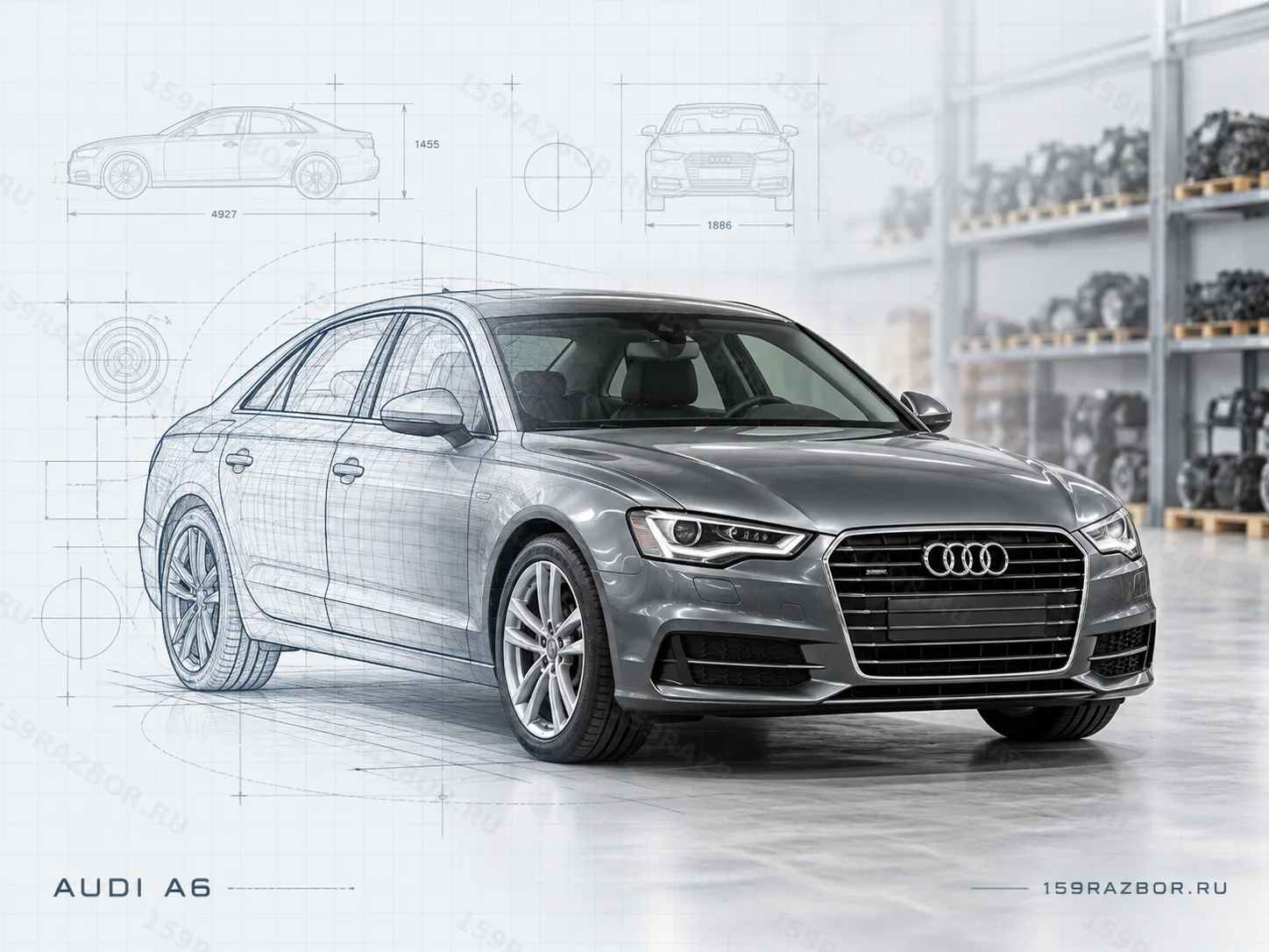 Audi A6 — каталог б/у запчастей