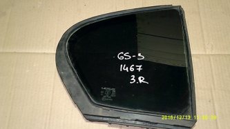 Стекло двери задней правой форточка Lexus GS350 S190