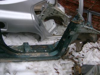 Лонжерон передний правый Hyundai Getz TB