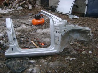 Порог со стойкой правый Ford Focus 2