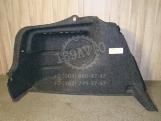Обшивка багажника Skoda Rapid 1