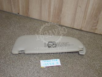 Козырек солнцезащитный правый Peugeot 206