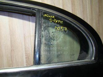 Стекло двери задней левой форточка Jaguar S-Type X200