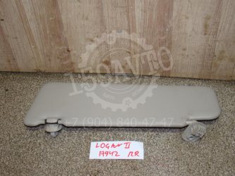 Козырек солнцезащитный правый Renault Logan 2 L52