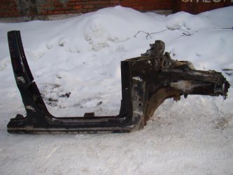 Порог со стойкой правый Ford Focus 2