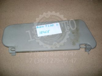 Козырек солнцезащитный левый Chevrolet Aveo T250, T255