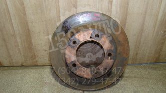 Диск тормозной передний вентилируемый Toyota Land Cruiser J200