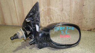 Зеркало правое механическое Peugeot 206