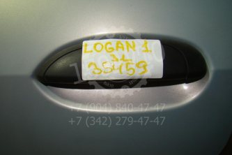 Ручка двери наружная левая Renault Logan 1 L90