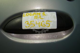 Ручка двери наружная левая Renault Logan 1 L90