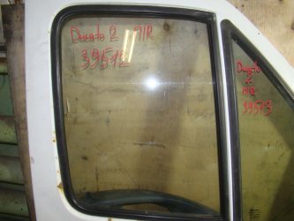 Стекло двери передней правой Fiat Ducato 244