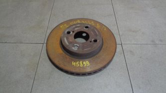 Диск тормозной передний вентилируемый Toyota Corolla E120