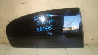 Стекло кузовное глухое правое Nissan Almera N16