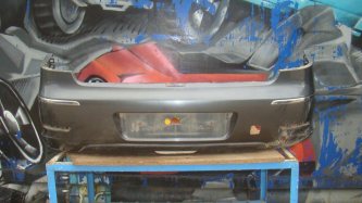 Бампер задний Peugeot 408 T7