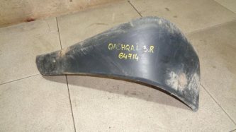 Брызговик задний правый Nissan Qashqai J10