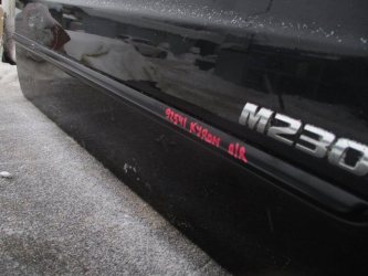 Молдинг передней правой двери SsangYong Kyron DJ
