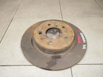 Диск тормозной задний Nissan Qashqai J11