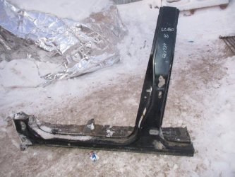 Порог со стойкой левый Toyota Land Cruiser Prado J150