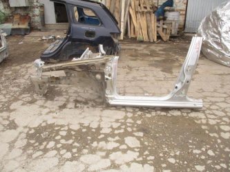 Порог со стойкой левый Chevrolet Lacetti J200