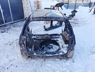 Панель задняя Opel Astra H